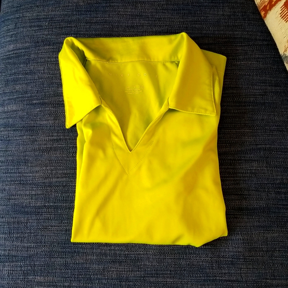 Nike fitdry golf shirt.
